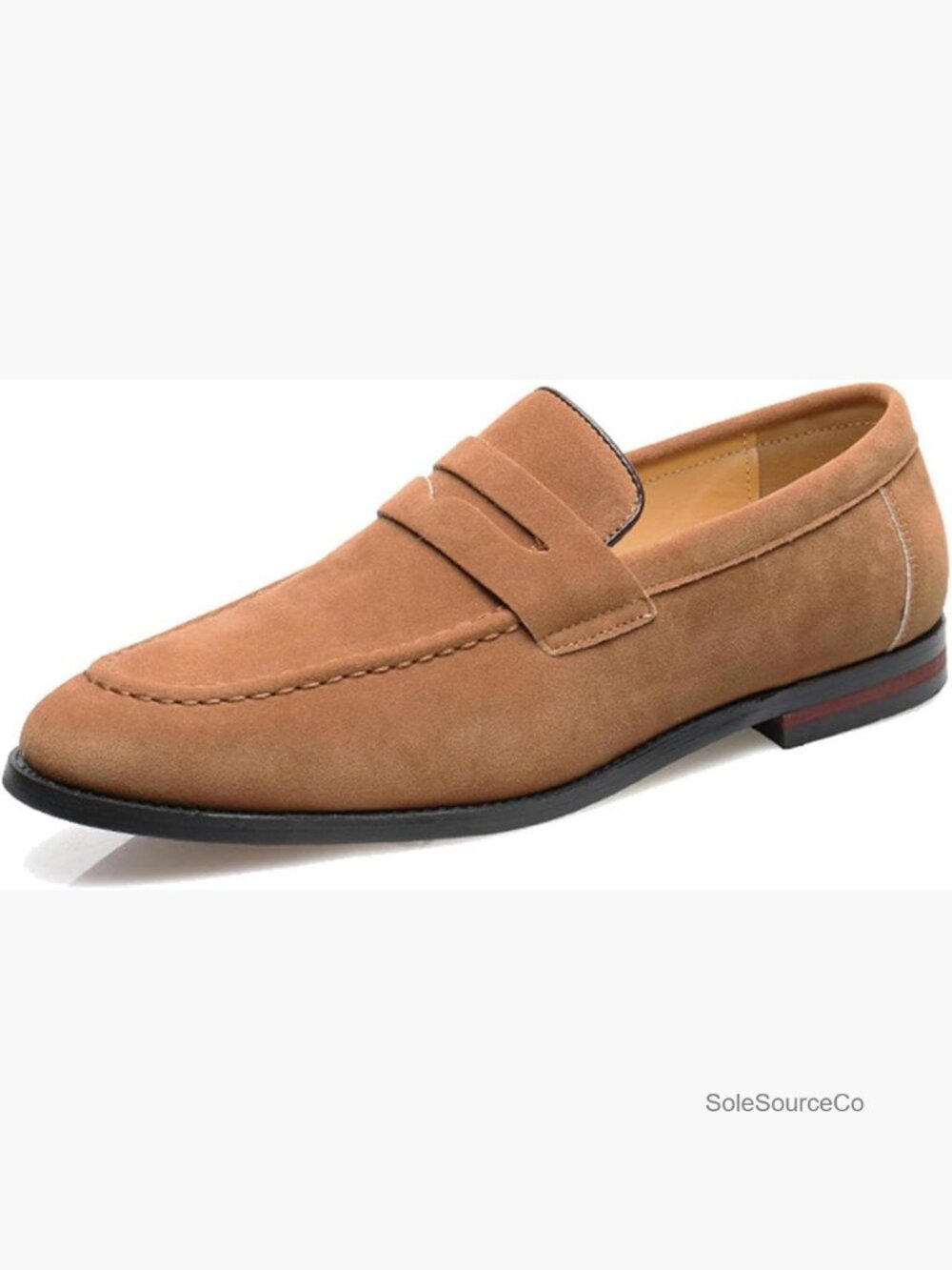 Men's Suede Loafers Slip On Casual Lightweight Penny Driver Shoes